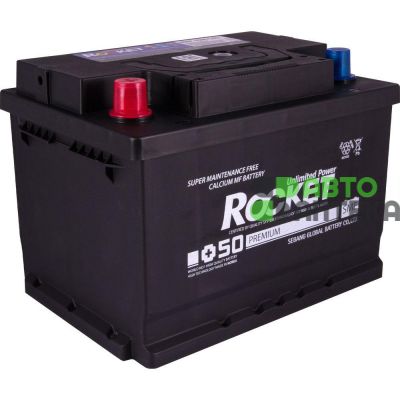 Автомобильный аккумулятор ROCKET 6СТ-62Ah Аз 540A (CCA) SMF 62R-LB2