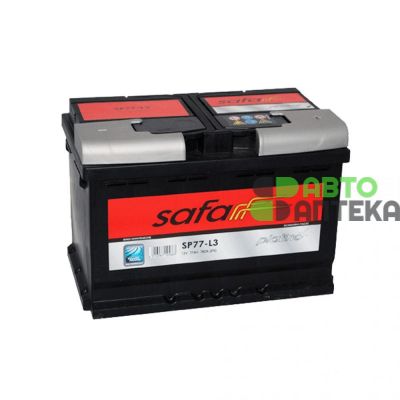 Автомобильный аккумулятор SAFA Platino 6СТ-77Ah АзЕ 780A (EN) SP77-L3