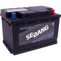 Автомобільний акумулятор SEBANG EFB 6СТ-70Ah АзЕ 650A (CCA) EFB L3 2019