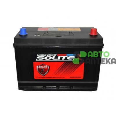 Автомобильный аккумулятор SOLITE R 6СТ-100Ah АзЕ Asia 850A (CCA) 125D31L 2019