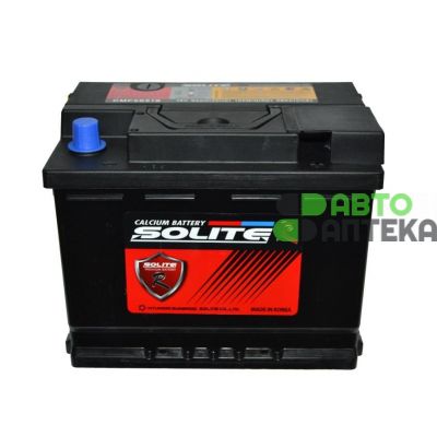 Автомобільний акумулятор SOLITE R 6СТ-65Ah АзЕ 580A (CCA) CMF56519 уцінка