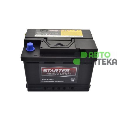 Автомобильный аккумулятор STARTER EX 6СТ-61Ah АзЕ 570A (CCA) CMF56157EU