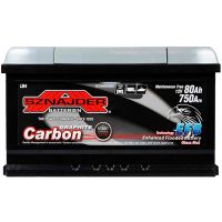 Автомобильный аккумулятор SZNAJDER Carbon Start Stop EFB 6СТ-80Аh АзЕ 750А 580 08