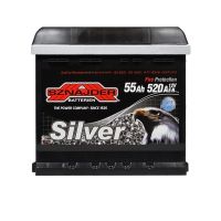 Автомобільний акумулятор SZNAJDER Silver (L1) 55Ah 520A L+ 555 85