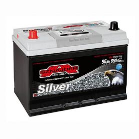 Автомобільний акумулятор SZNAJDER Silver Calcium Asia (D31) 95Аh 850А L+ 595 A1