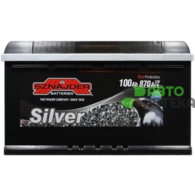 Автомобильный аккумулятор SZNAJDER Silver (600 83) (L5) 100Ah 870A R+