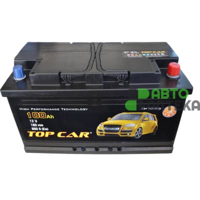 Автомобильный аккумулятор TOP CAR 6СТ-100Ah АзЕ 850A (EN)