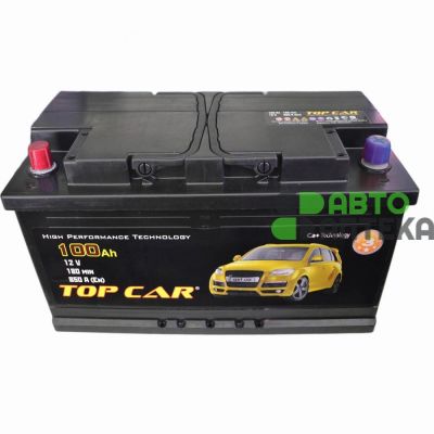 Автомобильный аккумулятор TOP CAR 6СТ-100Ah Аз 850A (EN)