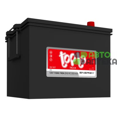 Автомобільний акумулятор TOPLA ENERGY TRUCK 6СТ-110Ah 740А (EN) EN11D7