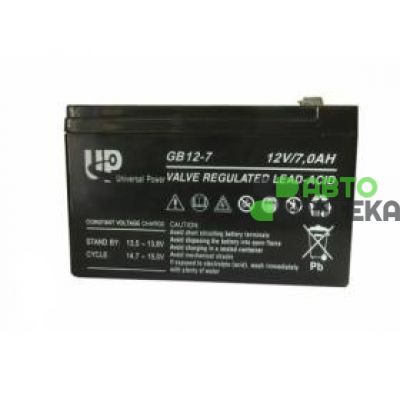 Аккумулятор AGM Universal Power GB AGM 7Ah 12V 12-7