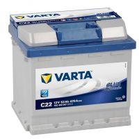 Автомобильный аккумулятор VARTA Blue Dynamic C22 6СТ-52Ah АзЕ 470A (EN) 552400047