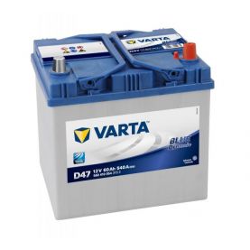 Автомобільний акумулятор VARTA Blue Dynamic D47 6СТ-60Ah АзЕ ASIA 540A (EN) 560410054