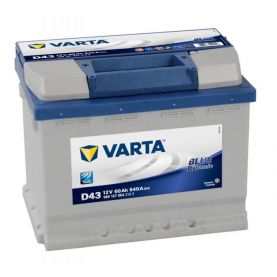 Автомобильный аккумулятор VARTA Blue Dynamic D43 6СТ-60Ah Аз 540A (EN) 560127054
