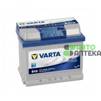 Автомобильный аккумулятор VARTA Blue Dynamic B18 6СТ-44Ah Аз 440A (EN) 544402044
