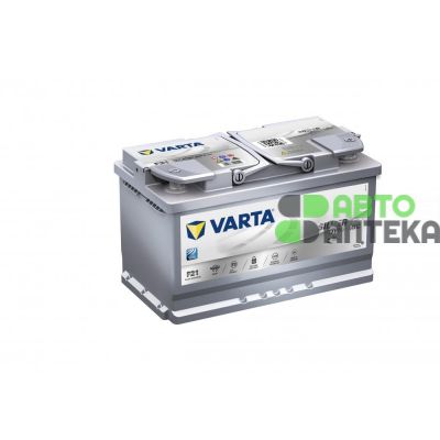 Автомобильный аккумулятор VARTA Silver Dynamic AGM F21 6СТ-80Ah АзЕ 800A (EN) 580901080