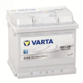 Автомобильный аккумулятор VARTA Silver Dynamic C30 6СТ-54Ah АзЕ 530A (EN) 554400053