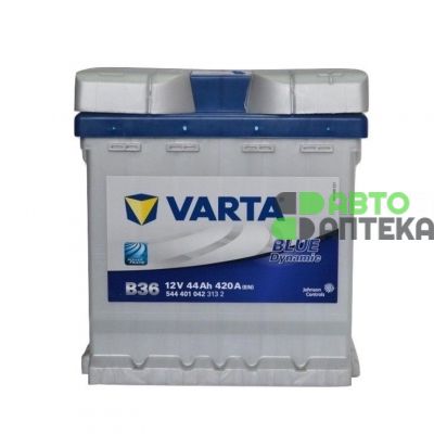 Автомобильный аккумулятор VARTA Blue Dynamic B36 6СТ-44Ah АзЕ 420A (EN) 544401042