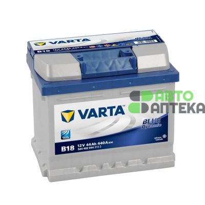 Автомобільний акумулятор VARTA Silver Dynamic B18 6СТ-44Ah АзЕ 440A (EN) 544402044