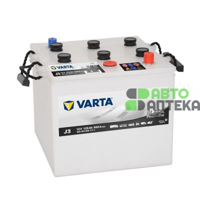 Автомобильный аккумулятор VARTA Black ProMotive J3 6СТ-125Ah АзЕ 950A (EN) 625023000