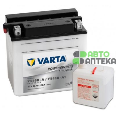 Мото акумулятор VARTA Poversports 12V YB16B-A
