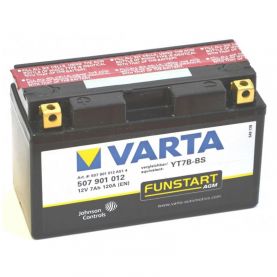 Мото акумулятор VARTA AGM Funstart 12V YT7B-BS