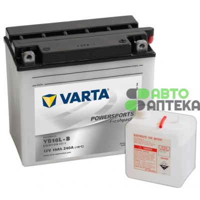 Мото аккумулятор VARTA Funstart 12V YB16L-B