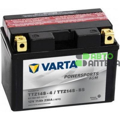 Мото аккумулятор VARTA AGM Powersports12V TTZ14S-4
