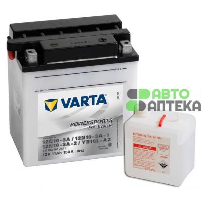 Мото аккумулятор VARTA Poversports 12V 12N10-3A