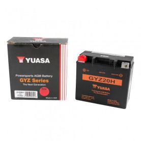 Мото аккумулятор Yuasa High Performance MF VRLA Battery 6СТ-21Ah Аз 310А (EN) GYZ20H