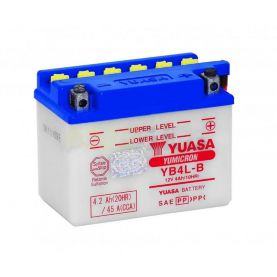 Мото акумулятор Yuasa YuMicron Battery 6СТ-4,2Ah АзЕ 45А (EN) сухозаряджений YB4L-B