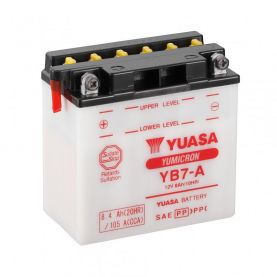 Мото акумулятор Yuasa YuMicron Battery 6СТ-8,4Ah Аз 105А (EN) сухозаряджений YB7-A