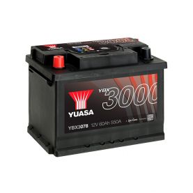 Автомобільний акумулятор YUASA SMF 6СТ-62Ah Аз 550A (EN) YBX3078