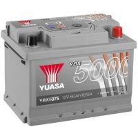 Автомобильный аккумулятор YUASA SILVER 6СТ-60Ah АзЕ 620A (EN) YBX5075