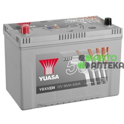 Автомобільний акумулятор YUASA SILVER Japan 6СТ-95Ah Аз ASIA 830A (EN) YBX5334