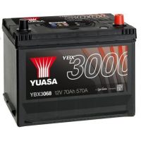 Автомобільний акумулятор YUASA SMF Japan 6СТ-70Ah АзЕ ASIA 570A (EN) YBX3068