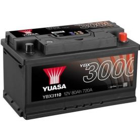 Автомобильный аккумулятор YUASA SMF 6СТ-80Ah АзЕ 720A (EN) YBX3110