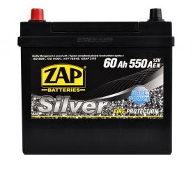 Автомобильный аккумулятор ZAP Silver Calcium Asia 6СТ-60Аh Аз 550А 560 А1z