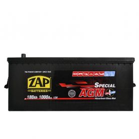 Автомобільний акумулятор ZAP AGM SPECIAL Truck 6СТ-180Ah Аз 1000A 680 02z
