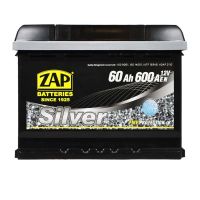 Автомобильный аккумулятор ZAP Silver 60Ah Аз 600A (EN) 560 85