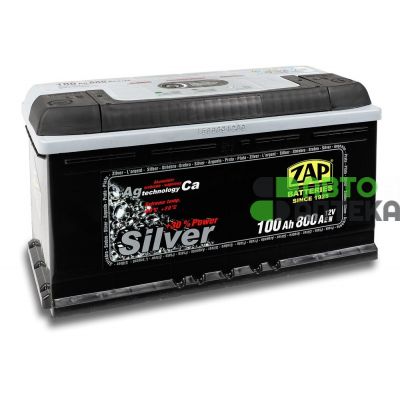 Автомобильный аккумулятор ZAP Silver 6СТ-100Ah АзЕ 800A (EN)