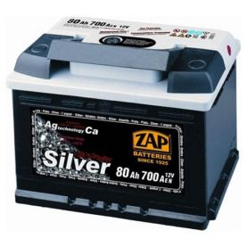 Автомобильный аккумулятор ZAP Silver 6СТ-80Ah АзЕ 700A (EN)