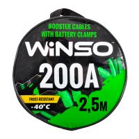 Пусковые провода WINSO 200А  2,5м круглая сумка 138210
