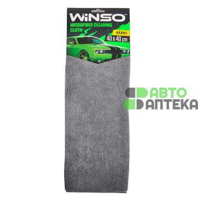 Серветка Winso Mickrofiber Cloth мікрофібра сіра 40х40 150310