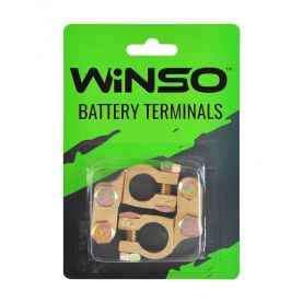 Клеми акумуляторні Winso Battery Terminals латунні 2шт блістер 146400