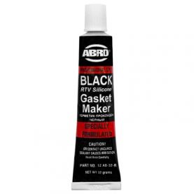 Герметик прокладка ABRO Black Gasket Maker чёрный +260°C 12-AB CH 32г