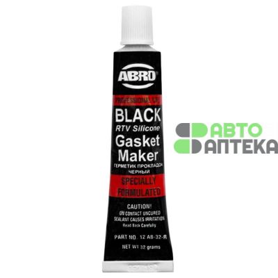 Герметик прокладка ABRO Black Gasket Maker чорний +260 ° C 12-AB CH 32г