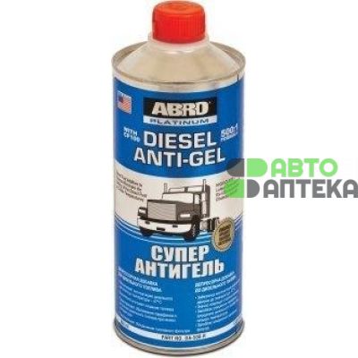 АНТИГЕЛЬ Abro Diesel Anti-Gel дизельний DA-500 1л