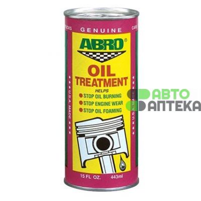 Присадка ABRO Oil Treatment в масло AB-500 443мл