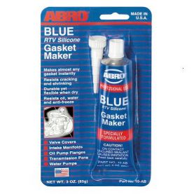 Герметик прокладка ABRO Ultra Plus 999 Blue Gasket Maker синий +260°C 85г 10-AB