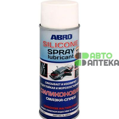 Смазка проникающая ABRO Silicone Spray Lubricant силиконовая 283г SL-900